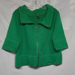 Kenneth Cole Reaction Vibrant Green Knit Sweater
